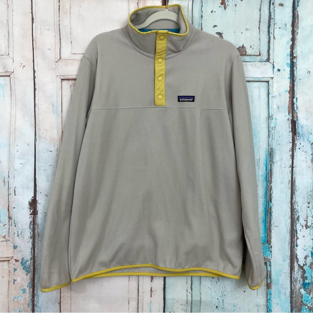 Patagonia Synchilla Beige Fleece Men’s Medium